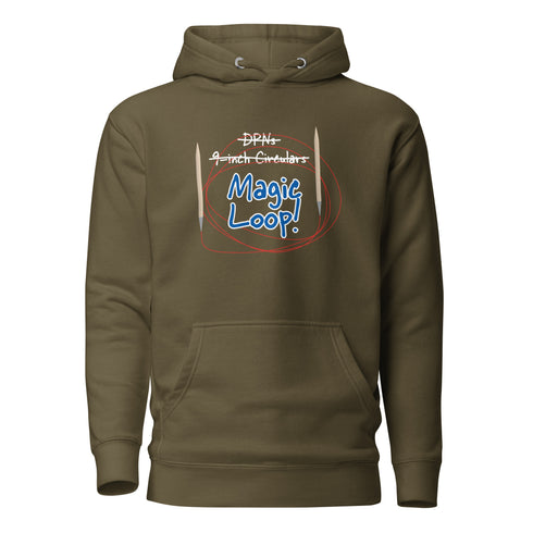 Magic Loop Hoodie for Knitters